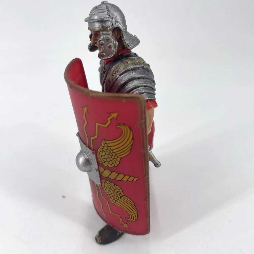 Schleich Medieval Knights Roman Soldier Horse Jousting Shield Lot of 3 Vintage